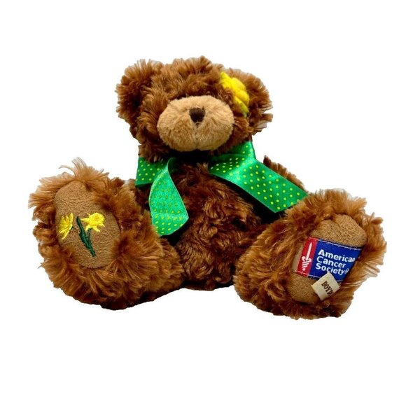 Boyd's Bear Plush Enesco Special Edition Daffodil Days American Cancer Society - Picture 1 of 13